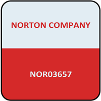 Norton Abrasives 3657 Norkut Disc 36G 3In