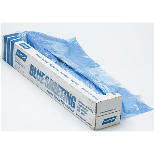 20' X 350' Paintable Blue Plastic Sheeting