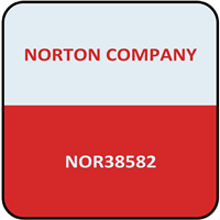 Norton Abrasives 38582 9 1/8 Fibre Disc-Norzon-50 Gri