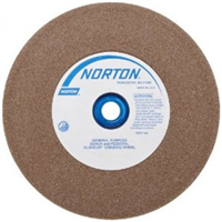 Norton Bench Grinding 24-Grit Wheel, 8 x 1 x 1 in.