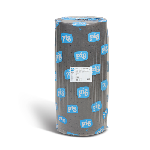 New PigÂ® Universal Medium-Weight Absorbent Mat Roll - 30 in. x 150 ft. (180 Pads per Roll)