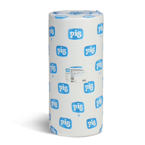 New Pig Water-Repellent Oil-Absorbent Medium-Weight Mat Roll - 30 in. x 150 ft. (180 Pads per Roll)