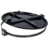 New PigÂ® Latching Drum Lid for 55 Gallon Drum, Black
