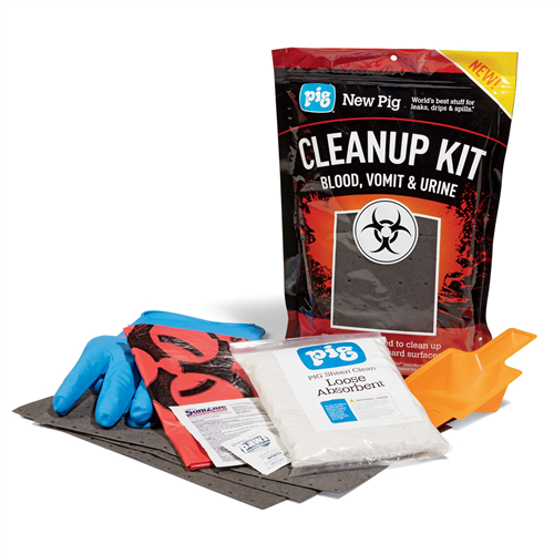 New Pig Kit5004 Blood Vomit & Urine Cleanup Kit