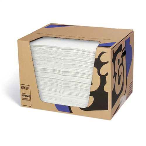 New Pig Mat440 Oil-Only Absorb Mat Pad In Dispenser Bo