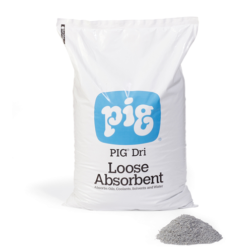 New PigÂ® Pig Dri Loose Absorbent, 50-40 lb. Bags per Pallet