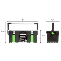Great Neck Tools Llc 22182</Br>24In Tool Box And Organizer