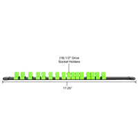 Great Neck Tools Llc 22196</Br>1/2In Dr Socket Rail Black
