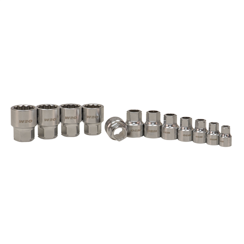 Great Neck Tools Llc 22978 12Pc Go Through Socket Set