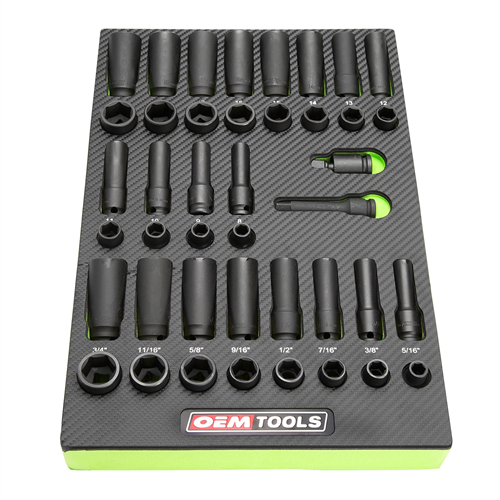 42PC 3/8IN Dr. Master Impact Set