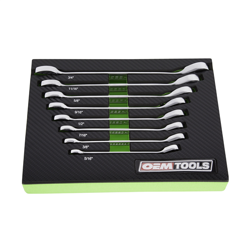 Great Neck Tools Llc 23989 8Pc Rev. Ratcheting Wrench Set - Sae