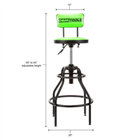 Great Neck Tools Llc 24931Two</Br>2 Pack - Stool With Backrest