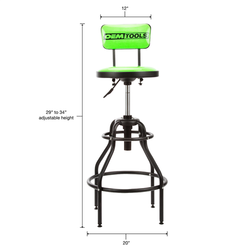 Great Neck Tools Llc 24931Two 2 Pack - Stool With Backrest