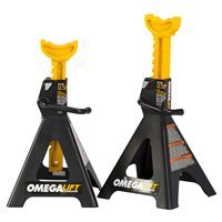 12 Ton Double Locking Ratchet Style Jack Stands - Handling Equipment