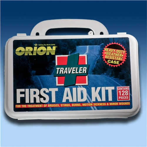 Orion Safety Products 8128 Orion 128-Piece Traveler First Aid Kit