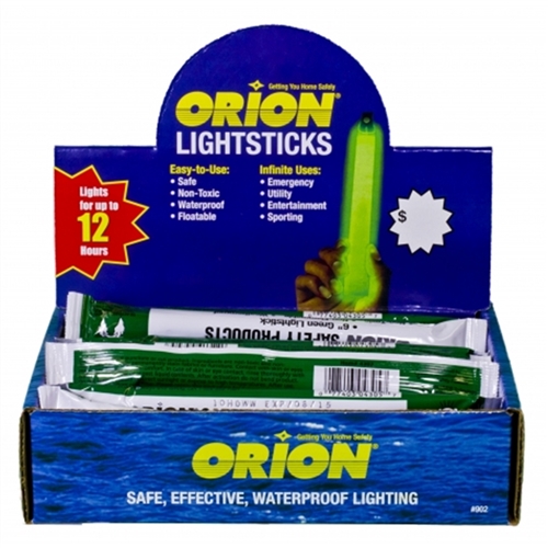 Orion Safety Products 902 Orion 4 Color Light Stick Display, 24 Per Display