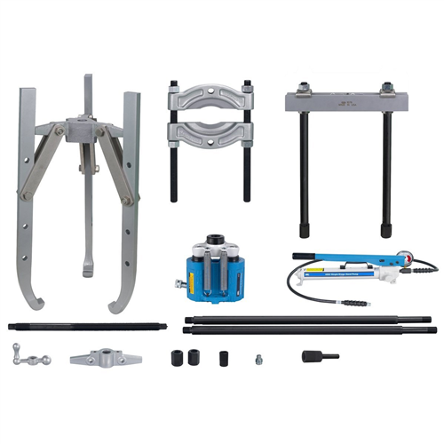 OTC Tools & Equipment - Puller Set Hydralic 18pc 50 Ton Capacity