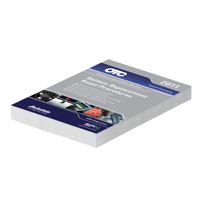OTC Tools & Equipment - Battery Replacement Reset Procedures Manual