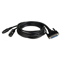 DB-25 to 8 pin DIN Cable Adapter for Monitor 4000E