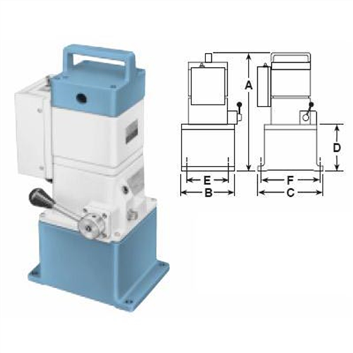 Otc 4036 Pump Hydraulic / Electric 2 Stage 3Pos 4Way Valve