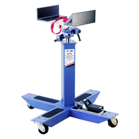 Air Assisted 2,000 lb. Capacity High Lift Transmission Jack for Trucks and Buses