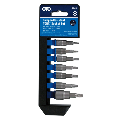 OTC Tools & Equipment - Torx Set 7pc Tamper Proof