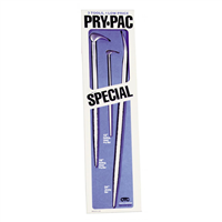 OTC Tools & Equipment - Pry Bar Set 3pc 2 Rolling Head 1 Jimmy Bar