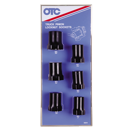 OTC Tools & Equipment - Display Board Truck Pinion Sockets 6pc