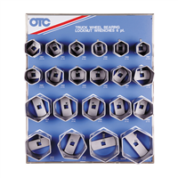 OTC Tools & Equipment - Display Bearing Locknut Socket 21pc 6 Pt