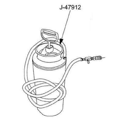 OTC Tools & Equipment - J47912 Fuel System Priming Pump