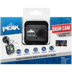 PEAK 2.4" LCD Night Vision Dash Camera