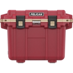 Pelicanâ„¢ IM 30 Quart Elite Cooler, Red/Tan