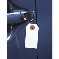 Paper Key Tags with Metal Ring (Pack of 1000)