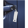 Plastic No-mar Key Tags in White (1000 ct.)