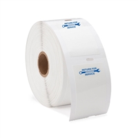 (1 Roll/500) Generic hand write labels (Red Oil Can)
