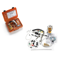 MaxPro Brake Bleeder Set, with Motorcycle Adapter, Works on ABS, with Reverse Fluid Injection, Case