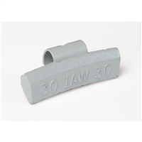 10722 Bx/25 10 G Iaw Style Plasteel Clip-On Weight