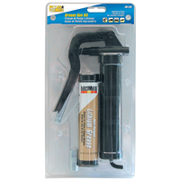 Pistol Style Grease Gun Kit with 3-1/2" Ext and 3 oz Cart