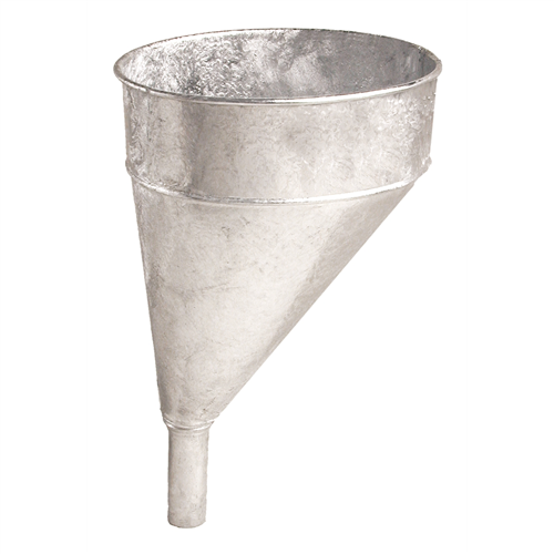 Funnel Metal W/Screen 6qt 9" Diameter