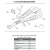 CENTER BOLT FOR 110/210 PULLER