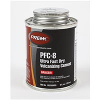 Prema PFC-8 Ultra Fast Dry Vulcanizing Cement in 8 fl. oz. Can