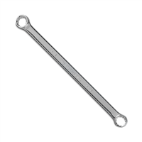 Box End Wrench, 1-1/16" x 1-1/8", 12 Point, 17-1/2" Long, Full Polish