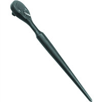 STANLEY PROTO INDUSTRIAL 5449 PROTO 1/2" DRIVE SPUD HANDLE PEAR HEAD RATCHET 14" - BLACK OXIDE