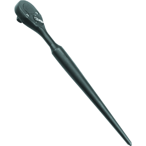 PROTOÂ® 1/2" DRIVE SPUD HANDLE PEAR HEAD RATCHET 14" - BLACK OXIDE