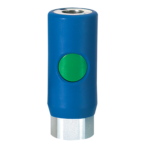 1/4" Coupler High Flow Euro Style 1/4" NPT - Air Tools Online