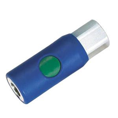 Female High Flow Interchange Safety Coupler