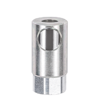 Prevost IRM 061201 Prevost 1/4" Body Industrial 1/4" Female NPT Metal Coupling