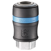 1/2" Tapered Female Threaded Coupler - Air Tools Online