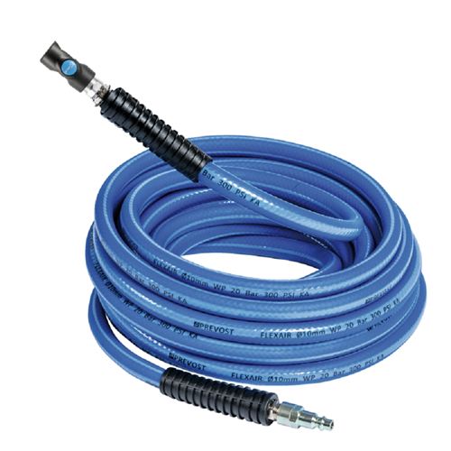 Prevost 3/8" ID X 25' Flexair Hose with Safety Coupling and Plug - ARO 210