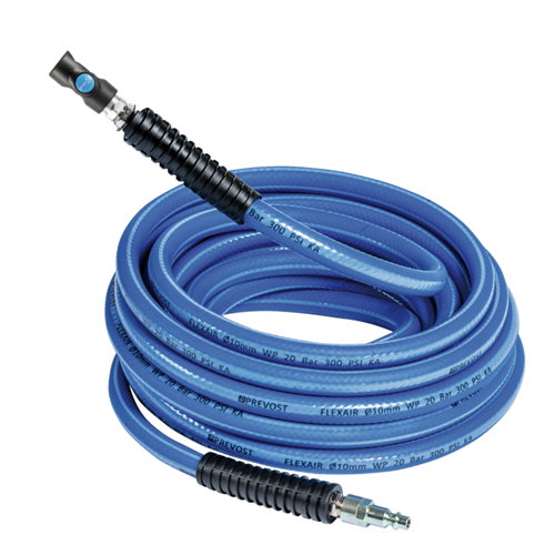 Prevost 3/8" ID X 35' Flexair Hose with Safety Coupling and Plug - ARO 210